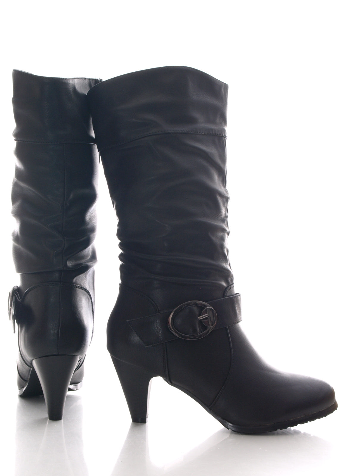 Bottes pour femme fourrées chaudes noir n° 794