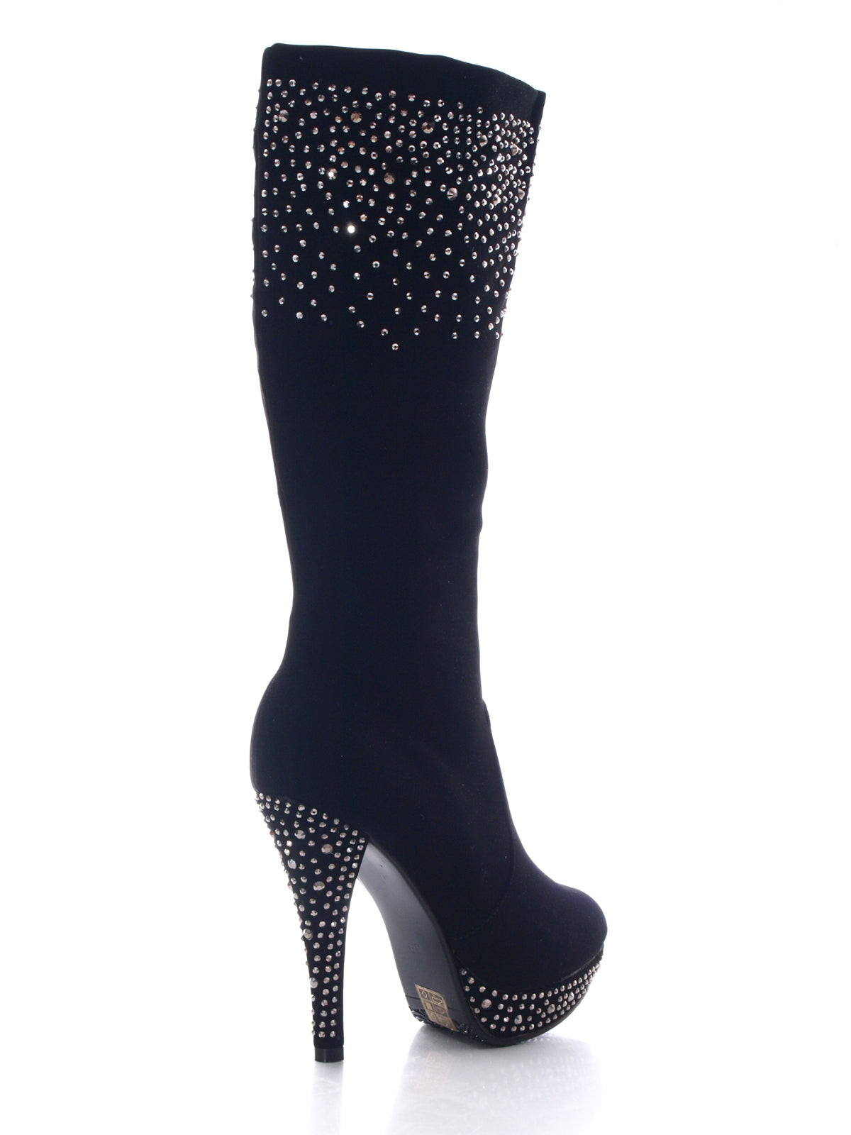 Bottes femme doublées chaud noir # 518