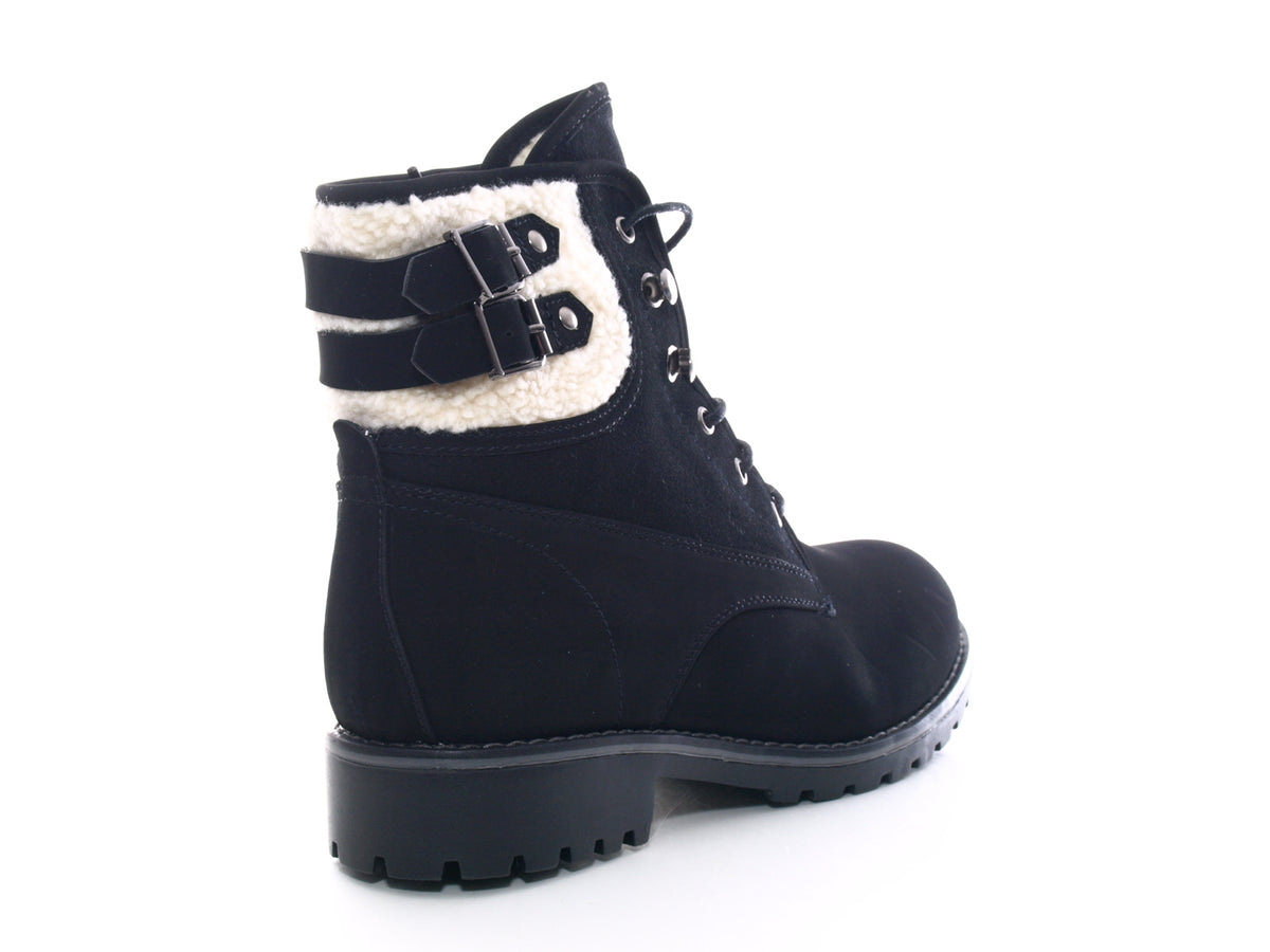 Damen Stiefeletten Outdoor Winterboots Warm gefüttert Black # 446