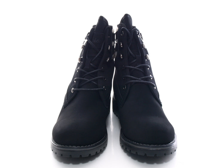 Damen Stiefeletten Outdoor Winterboots Warm gefüttert Black # 446