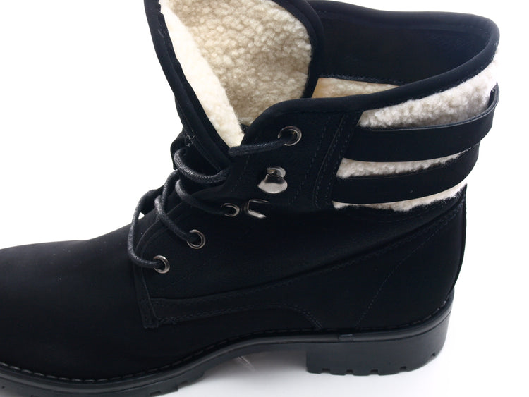 Damen Stiefeletten Outdoor Winterboots Warm gefüttert Black # 446