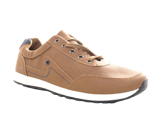 Herren Freizeit Sport Schuhe Turnschuhe Laufschuhe Sneaker Brown # 9065-8
