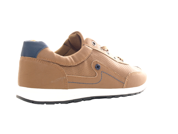 Herren Freizeit Sport Schuhe Turnschuhe Laufschuhe Sneaker Brown # 9065-8