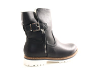 Damen Stiefeletten Boots Outdoor Winterboots warm gefüttert Black # 546