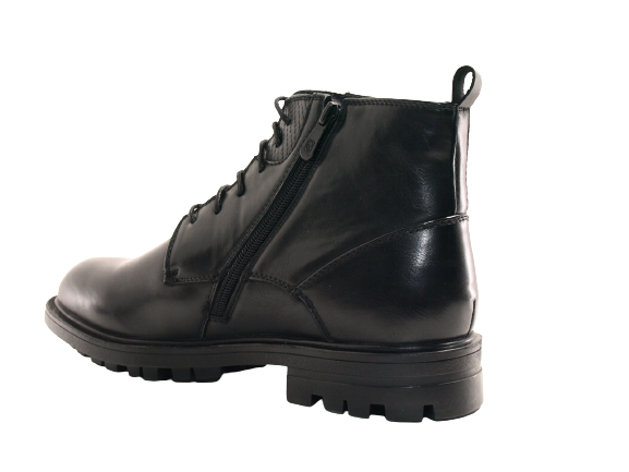 Herren Winter Stiefeletten Boots warm gefüttert Black # 608