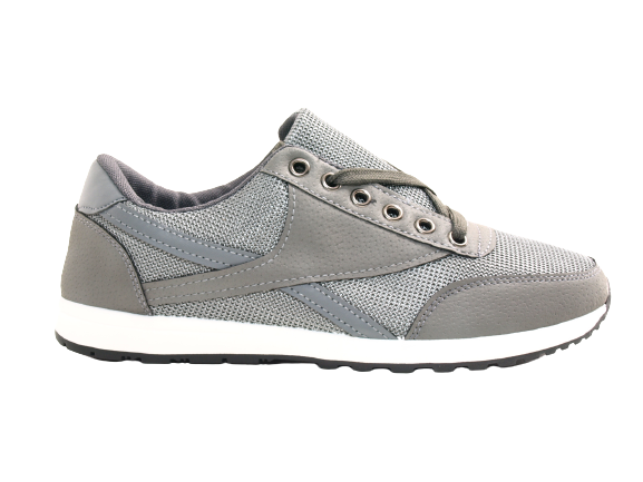 Chaussures de sport décontractées pour homme baskets chaussures de running sneakers gris # 9064-9