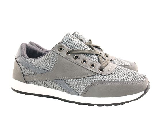 Chaussures de sport décontractées pour homme baskets chaussures de running sneakers gris # 9064-9