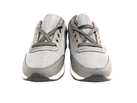 Chaussures de sport décontractées pour homme baskets chaussures de running sneakers gris # 9064-9