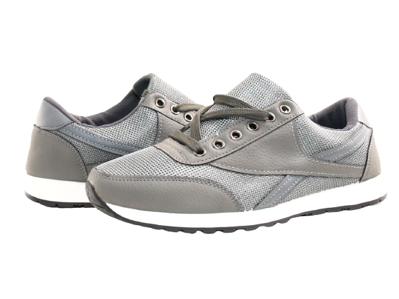 Chaussures de sport décontractées pour homme baskets chaussures de running sneakers gris # 9064-9