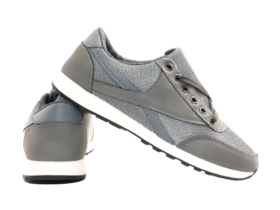 Chaussures de sport décontractées pour homme baskets chaussures de running sneakers gris # 9064-9