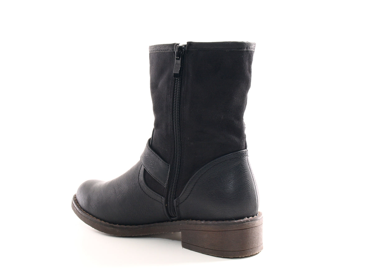 Women's ankle boots outdoor winter boots warm lined black # 549