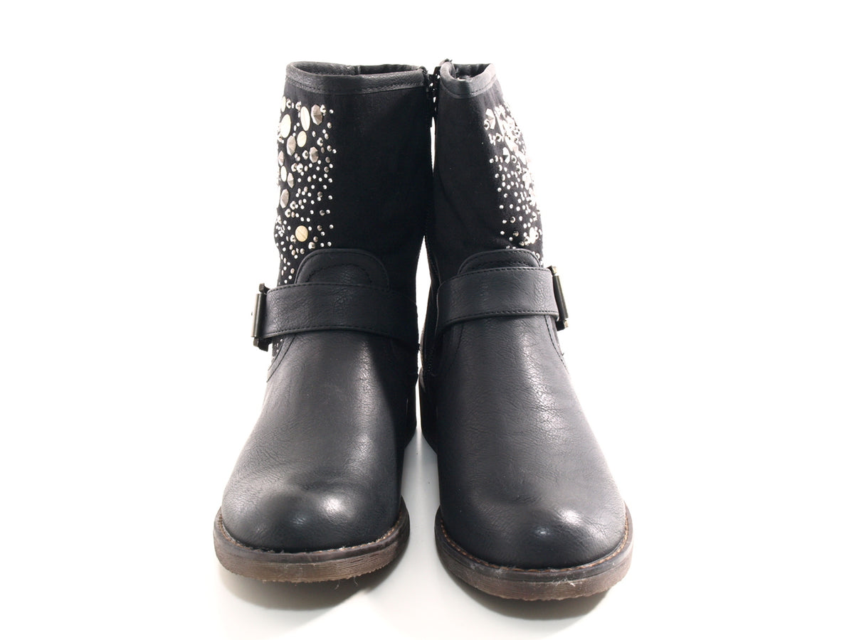 Women's ankle boots outdoor winter boots warm lined black # 549
