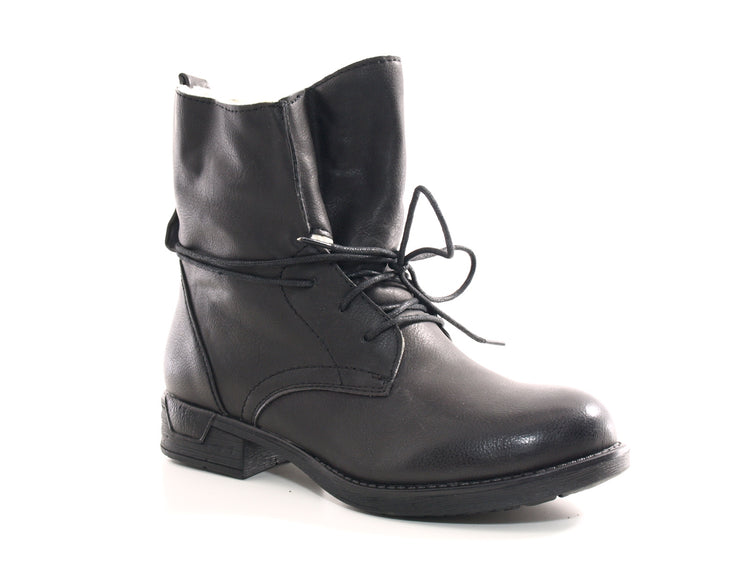 Women's ankle boots outdoor winter boots warm lined black # 094