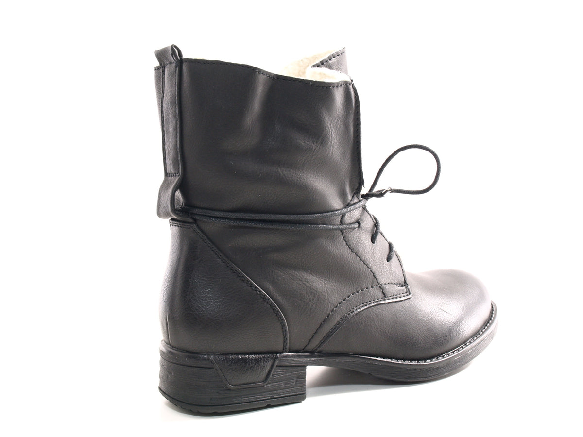 Women's ankle boots outdoor winter boots warm lined black # 094