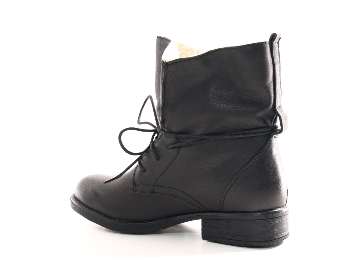 Women's ankle boots outdoor winter boots warm lined black # 094