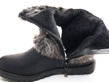 Damen Stiefeletten Boots Outdoor Winterboots warm gefüttert Black # 166