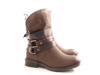 Damen Stiefeletten Boots Outdoor Winterboots warm gefüttert Brown # 051