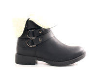 Damen Stiefeletten Boots Outdoor Winterboots warm gefüttert Black # 051