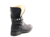 Damen Stiefeletten Boots Outdoor Winterboots warm gefüttert Black # 051