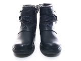 Damen Stiefeletten Biker Boots Outdoor Winterboots Black # 405