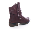 Damen Stiefeletten Boots Outdoor Winterboots warm gefüttert Wine # 936