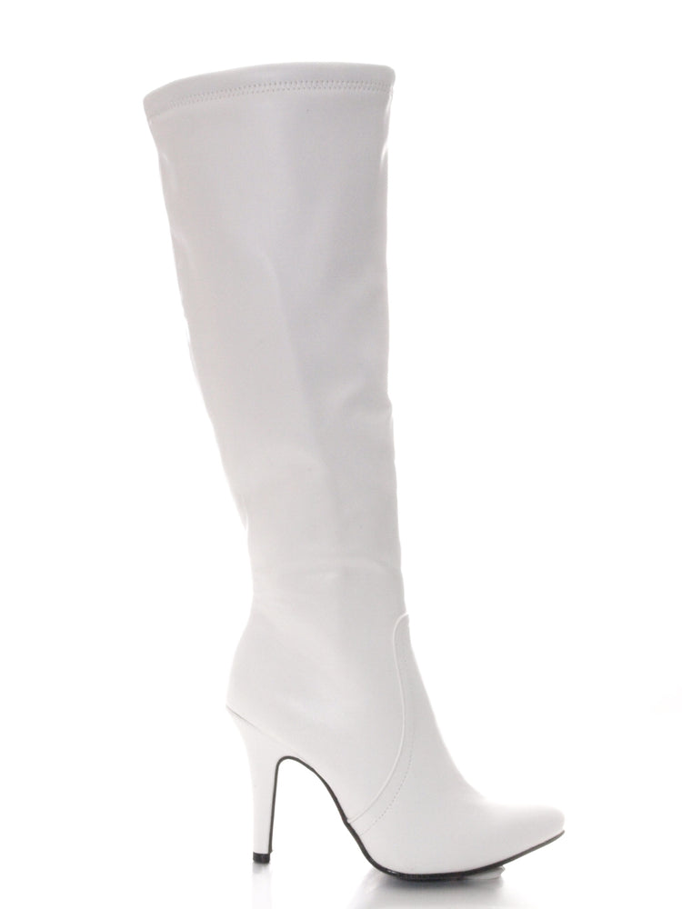 Women's warm-lined boots White # 3572