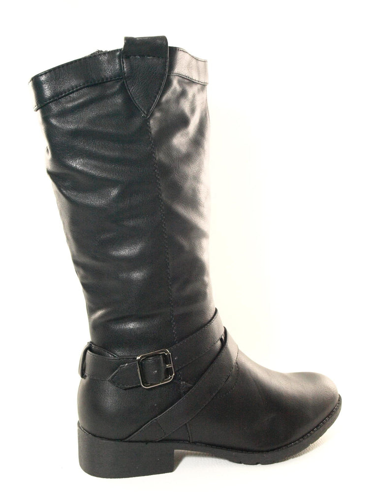 Women's boots winter boots warm lined black # 038