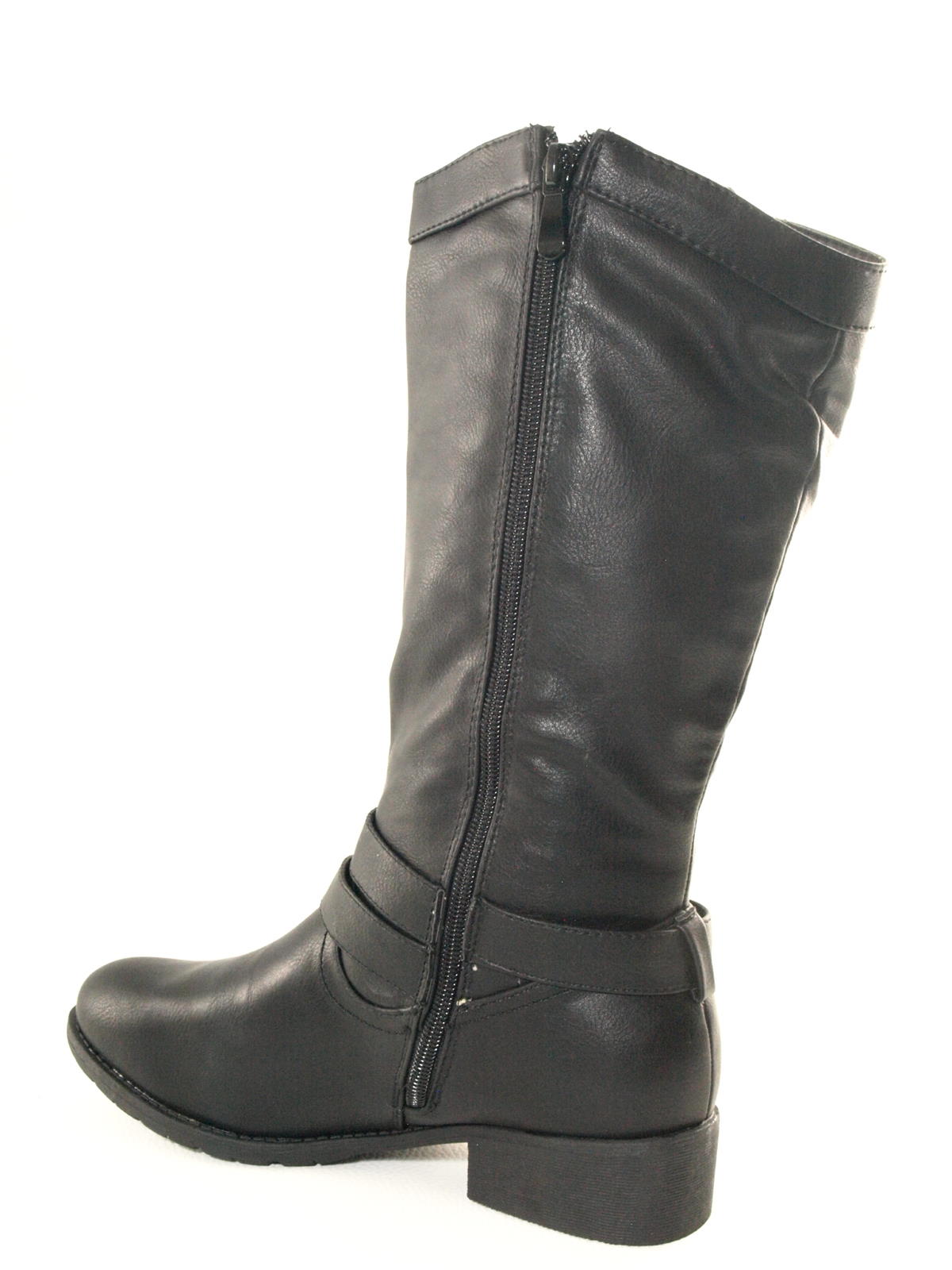 Women's boots winter boots warm lined black # 038