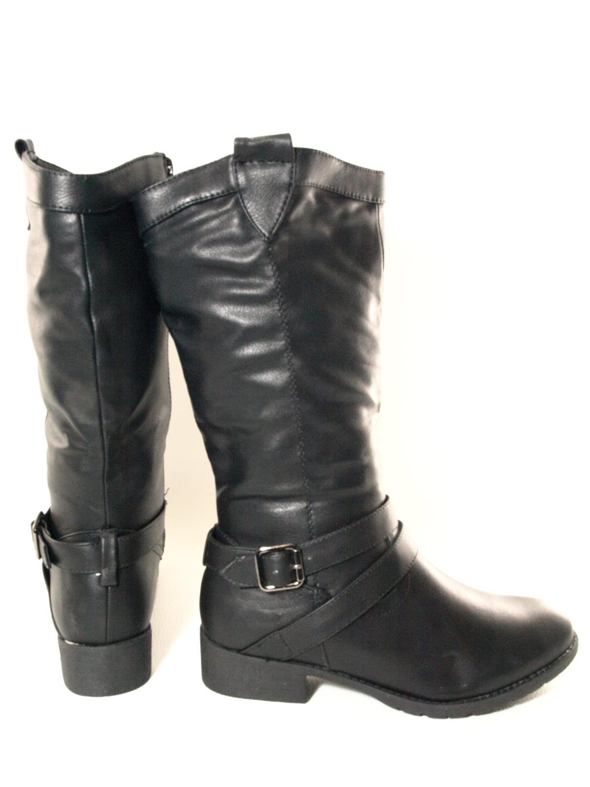 Women's boots winter boots warm lined black # 038