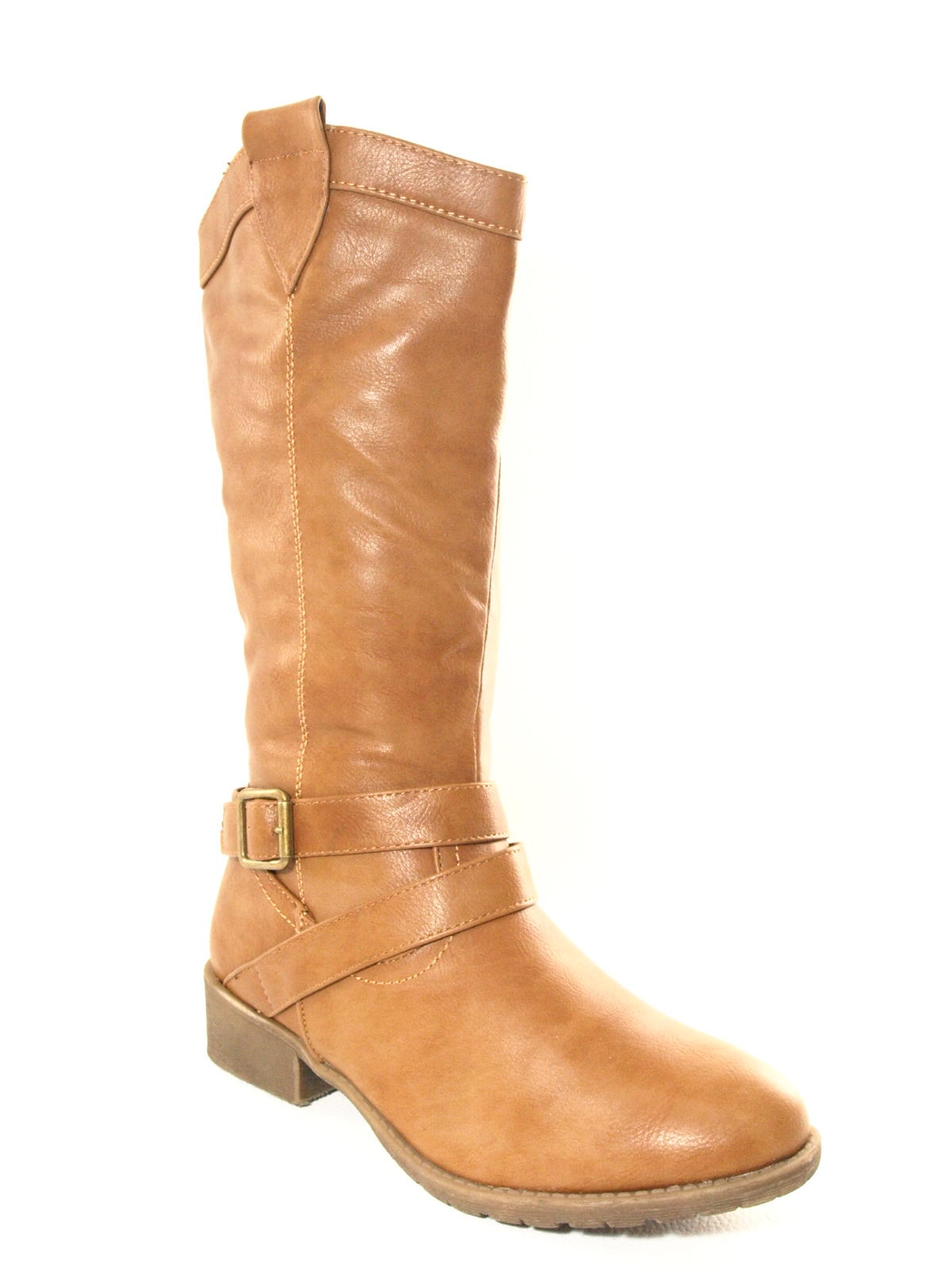 Women's boots winter boots warm lined camel # 038