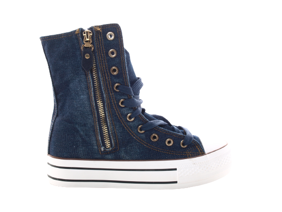 Baskets décontractées pour femmes chaussures de sport chaussures de running baskets look jean # 6626