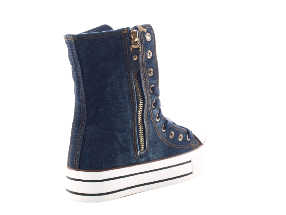 Baskets décontractées pour femmes chaussures de sport chaussures de running baskets look jean # 6626
