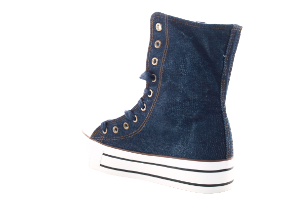 Baskets décontractées pour femmes chaussures de sport chaussures de running baskets look jean # 6626