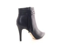 Damen Ankle Boots Stiefelette warm gefüttert Black # 1220