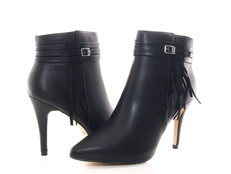 Bottines femme fourrées, noir # 1220