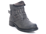 Damen Stiefeletten Boots Outdoor Winterboots warm gefüttert Grey # 3061