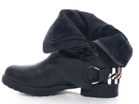 Damen Stiefeletten Outdoor Winterboots Black # 3065