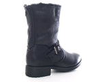 Damen Stiefeletten Boots Outdoor Winterboots warm gefüttert Black # 3157